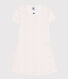 Children's short-sleeved heart-patterned cotton nightdress
