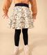 Girls' brushed fleece skirt