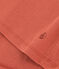 Women's Iconic Plain Cotton V-neck T-Shirt FAMEUX brown