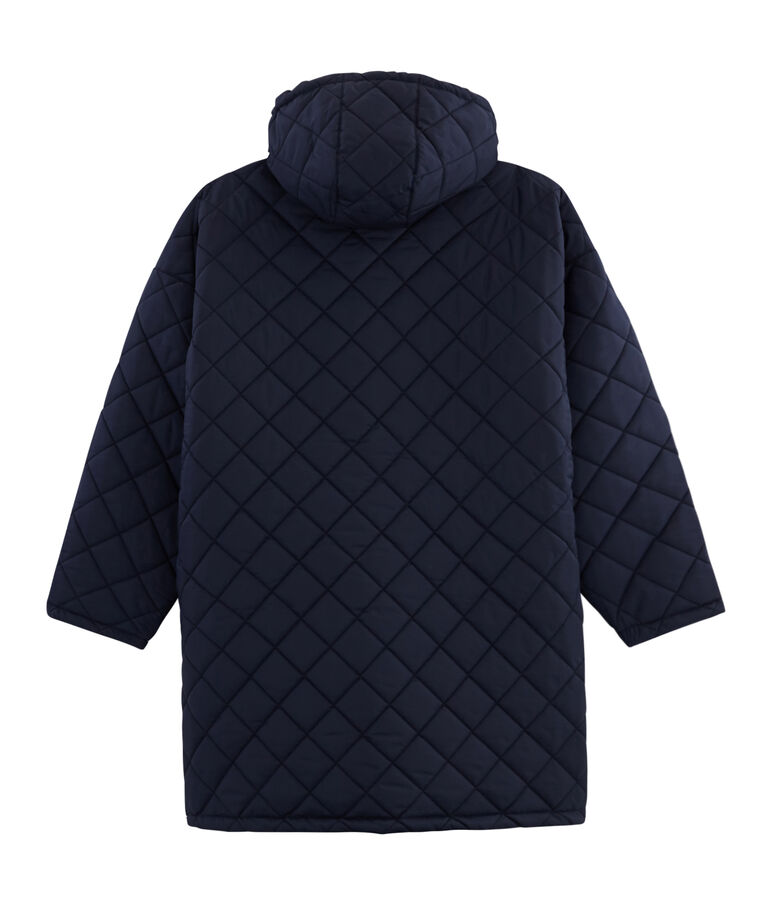 Unisex Warm Long Windbreaker blue