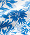 Babies' Footless Botanic Print Cotton Sleepsuit MARSHMALLOW white/BRASIER blue