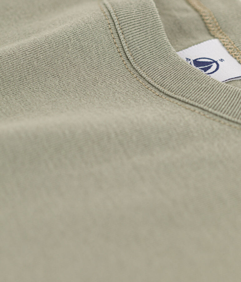 Women's Iconic Cotton Round Neck T-Shirt green