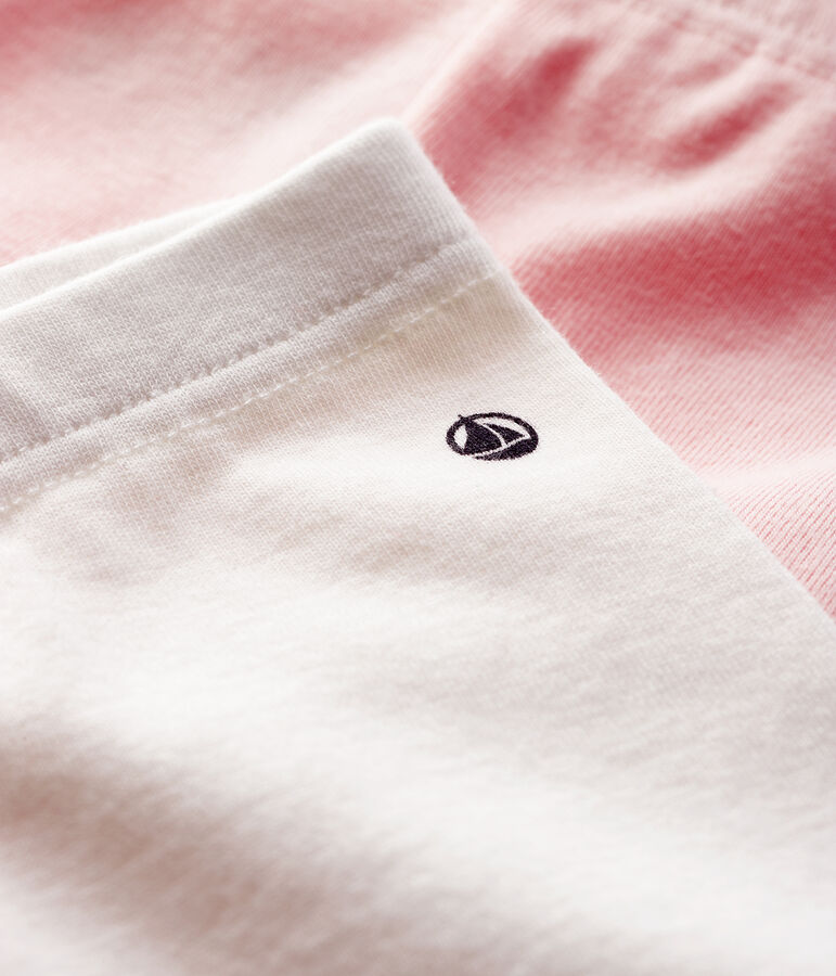 Pack of 2 leggings for baby girls multicolor