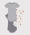 Babies' short-sleeved cotton Mr. Men and Little Miss bodysuits - 3-pack variante 1