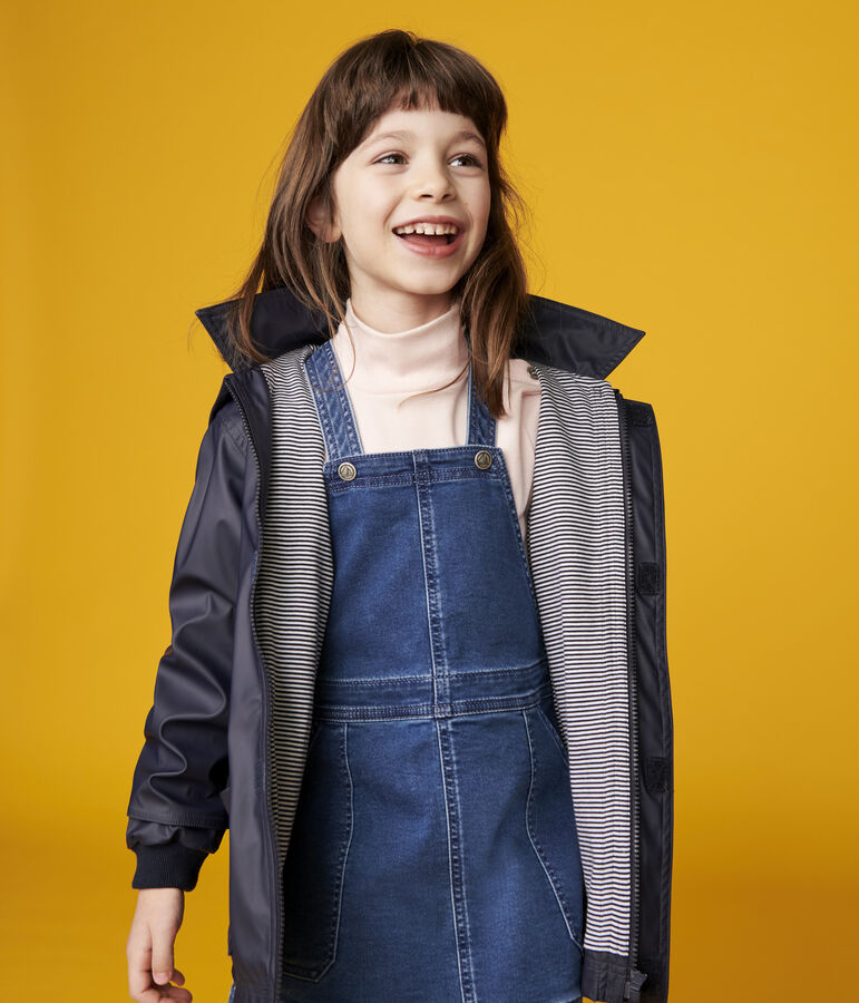 Unisex Children's Raincoat SMOKING blue