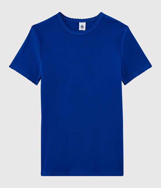 Women's Iconic Round Neck T-Shirt SURF blue