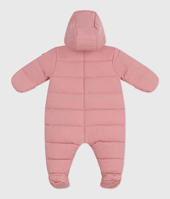Babies' polyester snowsuit CHARME pink