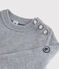 Unisex Children's Wool/Cotton Jumper SUBWAY CHINE grey
