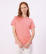 Women's short-sleeved plain cotton T-shirt