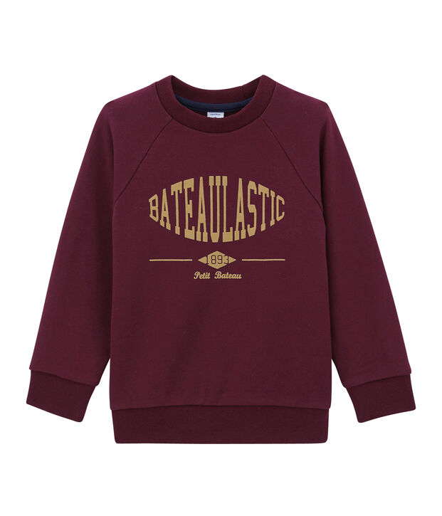 Boy's sweatshirt red