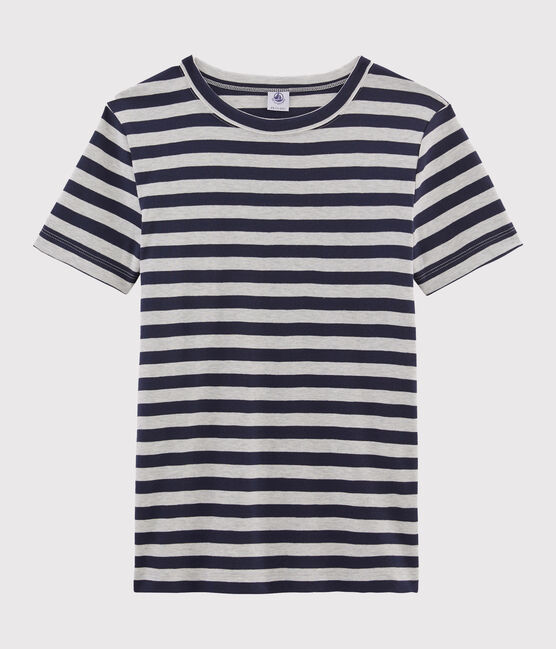 Women's Iconic T-Shirt SMOKING blue/BELUGA grey
