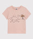 Girls' Printed Cotton T-Shirt