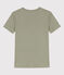 Women's Iconic Cotton Round Neck T-Shirt MARECAGE green