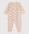 Babies' Patterned Tube Knit Sleepsuit AVALANCHE white/MULTICO