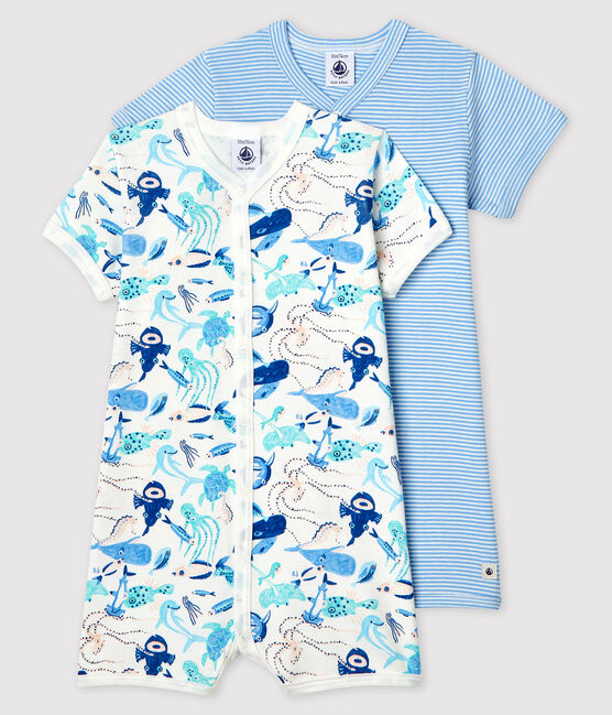 Cotton Playsuits - 2-Pack variante 1