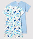 Cotton Playsuits - 2-Pack