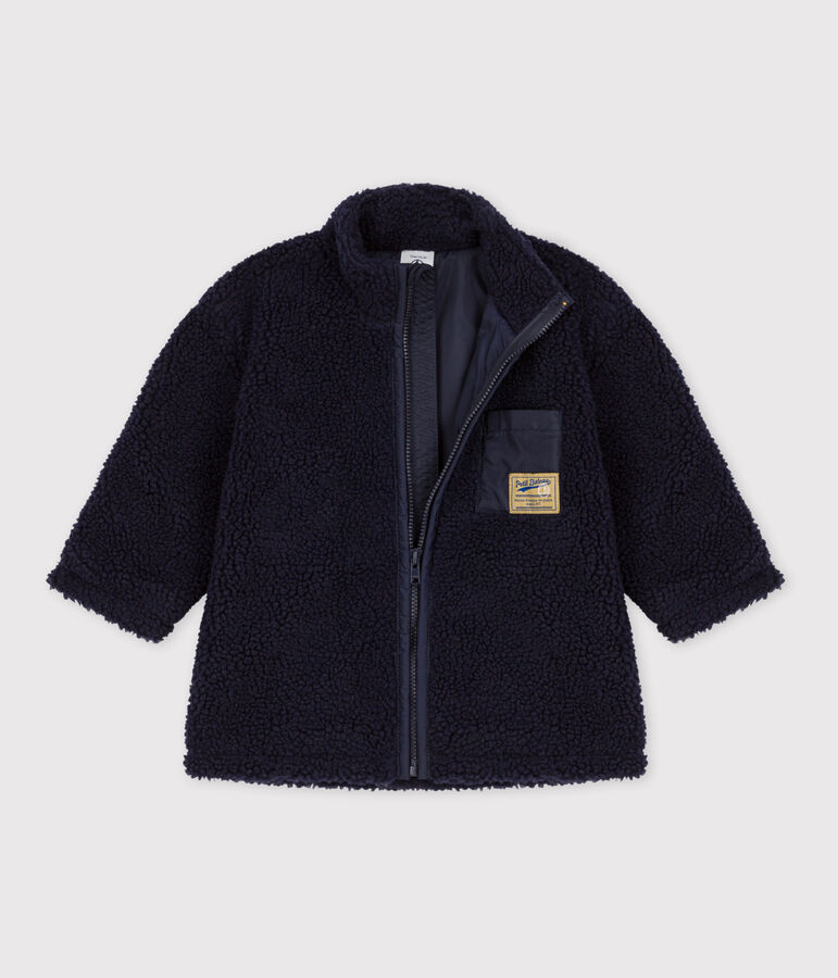 Babies' Recycled Sherpa Jacket blue