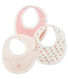Ribbed Babies' Bib - 3-Piece Set