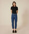 Women's Iconic Cocotte Stitch Cotton T-Shirt BLACK black