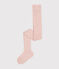 Babies' woollen tights SALINE pink