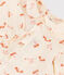 Babies' Bird Patterned Cotton Gauze Blouse AVALANCHE white/MULTICO