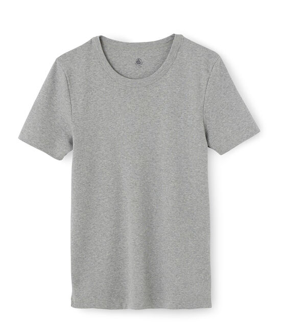 Men's short-sleeved crew neck t-shirt SUBWAY CHINE grey