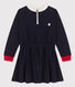 Girls' Long-Sleeved Fleece Dress