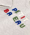 Babies' plain cotton sweatshirt BELUGA CHINE grey