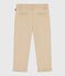 Children's cotton trousers SANDER beige