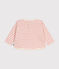 Babies' long-sleeved tube it T-shirt AVALANCHE pink/ROSELINE