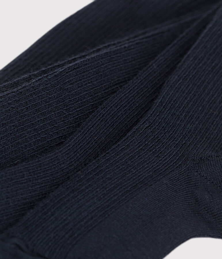 Children's wool tights blue