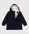 Children's plain mid-length parka SMOKING
