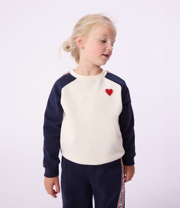 Children's cotton sweatshirt MILK