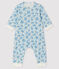 Baby Boys' Ribbed Koala Print Jumpsuit MARSHMALLOW white/MULTICO white
