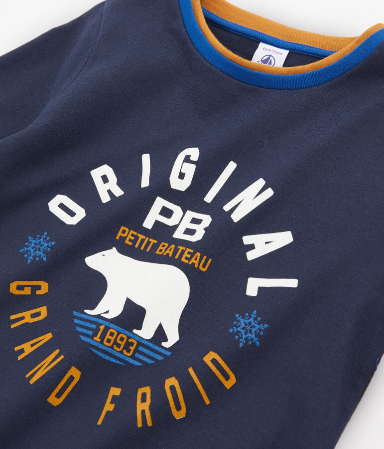 Boys' Long-sleeved T-Shirt blue