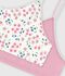 Pack of children's floral print cotton bra tops multicolor