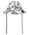Baby girls' print sun hat MARSHMALLOW white/MULTICO white
