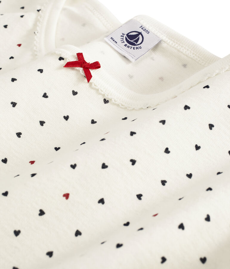 Girls' Pyjamas white/multicolor