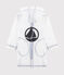 Unisex Children's Long See-Through Waxed Coat TRANSPARENT blue