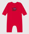 Babies' Fleece Jumpsuit CORRIDA red