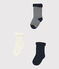 Knitted Babies' Socks - 3-Piece Set variante 3
