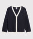 Boys' Wool and Cotton Cardigan