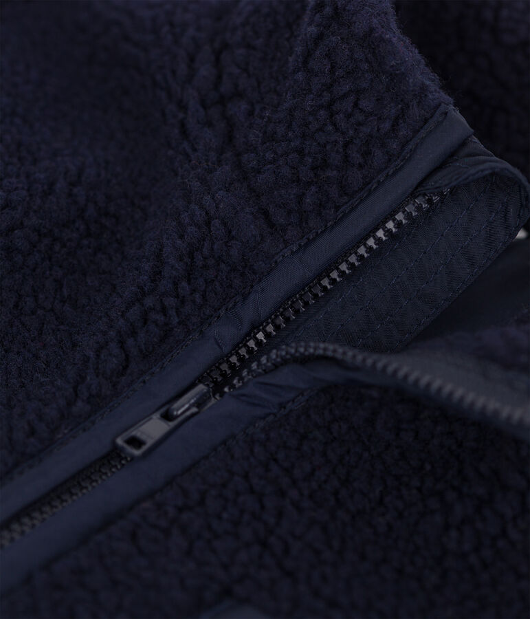 Babies' Recycled Sherpa Jacket blue