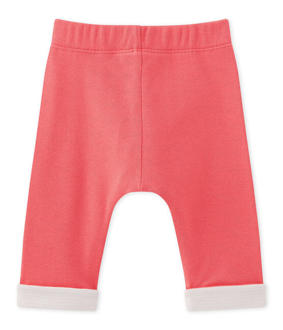 Baby boy's reversible pants Gloss pink