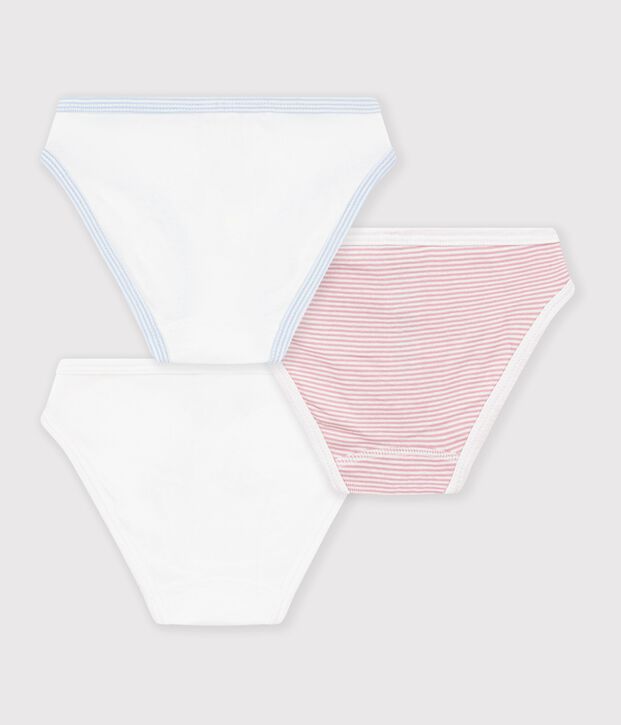 Lot de 3 culottes en coton multicolor