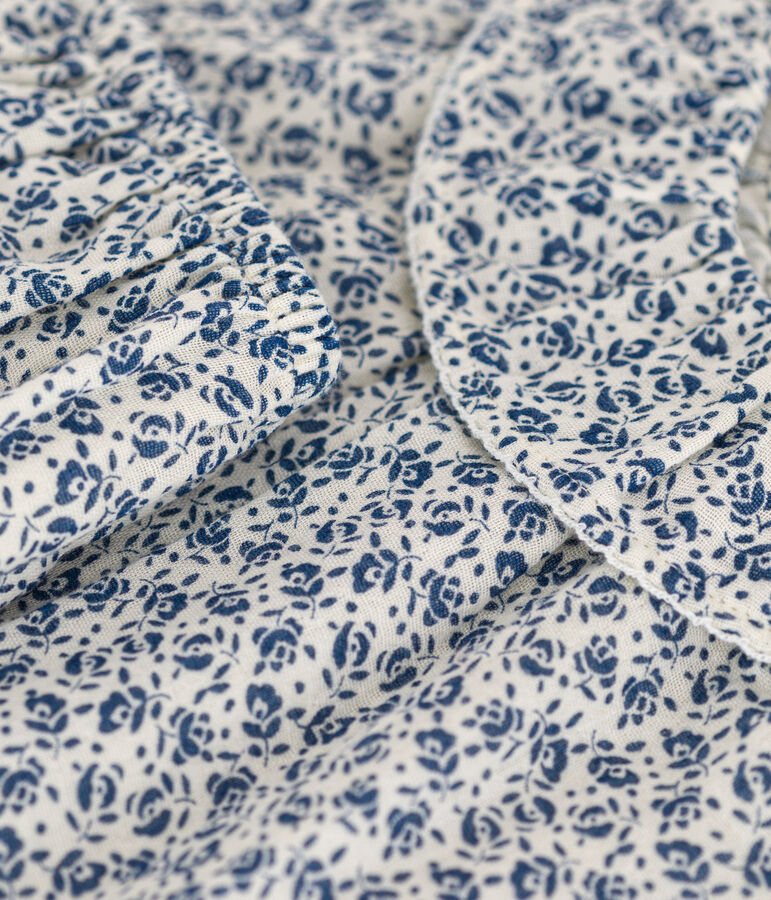 Babies' Cotton Gauze Short-Sleeved Dress and Bloomers AVALANCHE /INCOGNITO