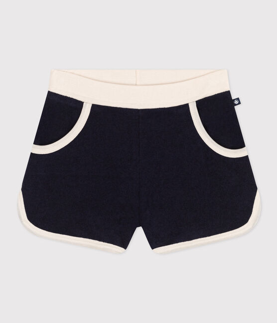 Girls' Terry Shorts SMOKING blue