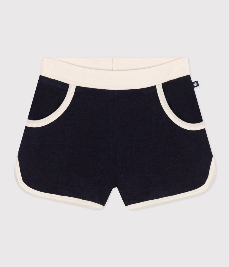 Girls' Terry Shorts blue