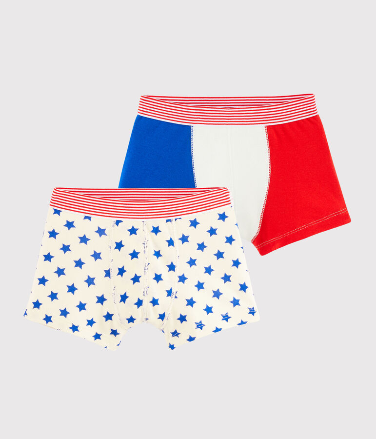 Boys' Made in France Boxer Shorts - 2-Piece Set multicolor