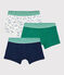 Boys' Transport Print Cotton Boxer Shorts - 3-Pack variante 1